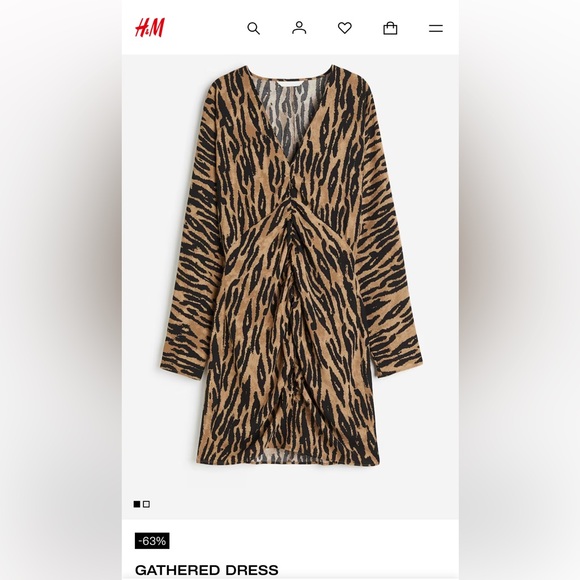 H&M Dresses & Skirts - H&M leopard dress
